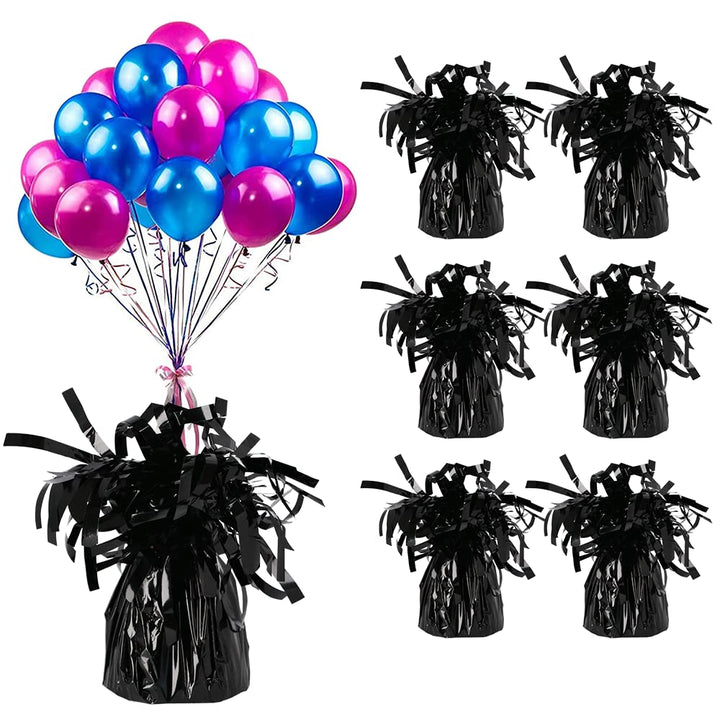 6 Balloon Weights | Helium Balloon Weights For Birthday Party Wedding Balloons (6 pack)