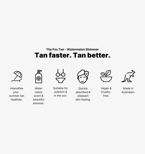 The Fox Tan Rapid Watermelon Mist Shimmer, 120 ml