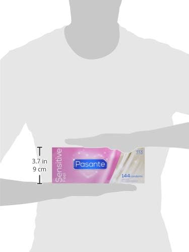 Pasante Sensitive (Feel) Condoms - Pack of 144 (Contains Latex)