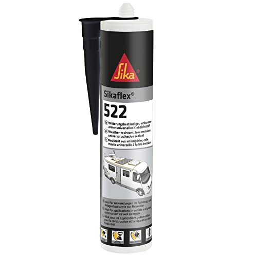 Sikaflex 522 Black - Weather Resistant 300 ml Cartridge