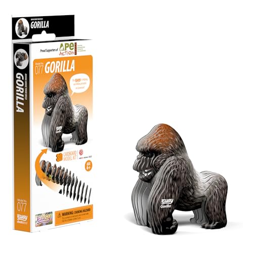 EUGY 3D Gorilla Model - Craft Kit