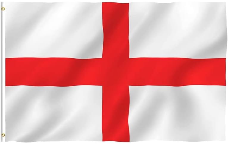 Euro 2024 England Flag | 5ft X 3ft - 90 X 150 Cm