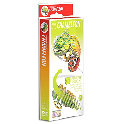EUGY 3D Chameleon Model - Craft Kit