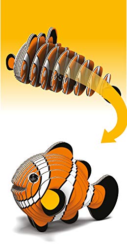 EUGY 3D Clownfish Model - Craft Kit