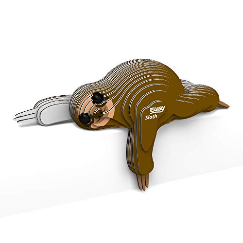 EUGY 3D Sloth Model - Craft Kit