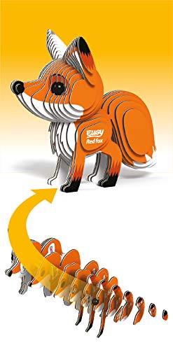 EUGY 3D Red Fox Model - Craft Kit