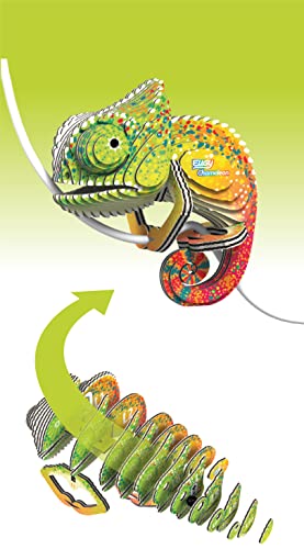 EUGY 3D Chameleon Model - Craft Kit