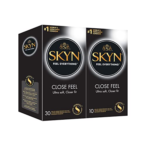 SKYN Close Feel Condoms Pack of 40 / Skynfeel Latex Free Condoms