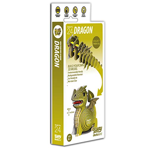 EUGY 3D Dragon Model - Craft Set