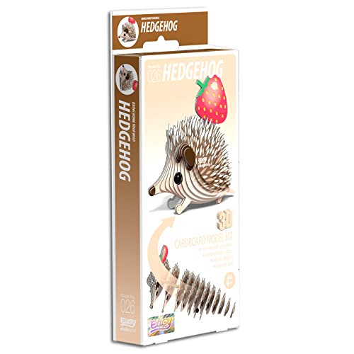EUGY 3D Hedgehog Model - Craft Kit
