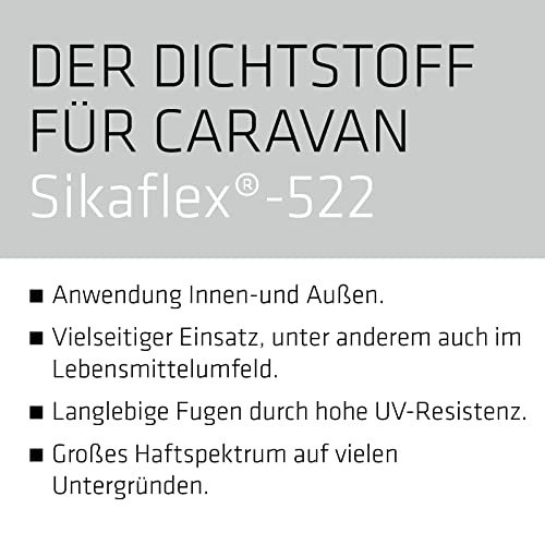 Sikaflex 522 Black - Weather Resistant 300 ml Cartridge