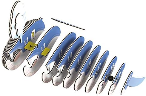 EUGY 3D Blue Whale Model Craft Kit