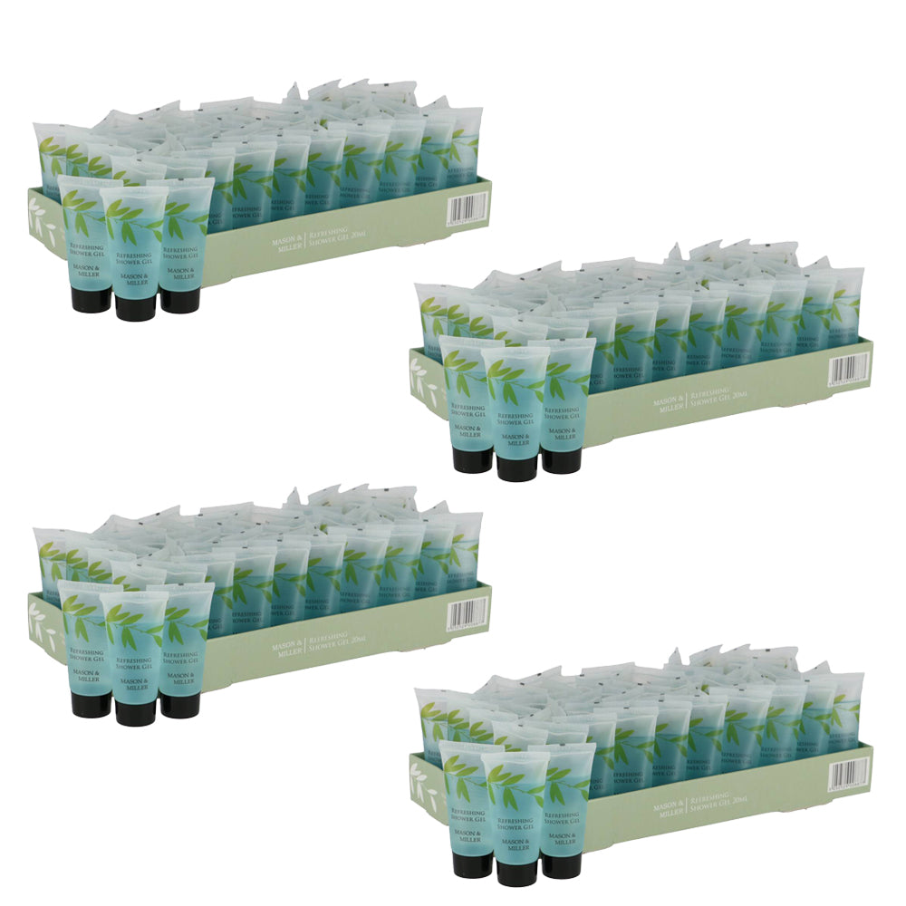 Mason & Miller Toiletry Bundle - Shower Gel, Body Lotion, Soap, Conditioner and Shampoo 20ml