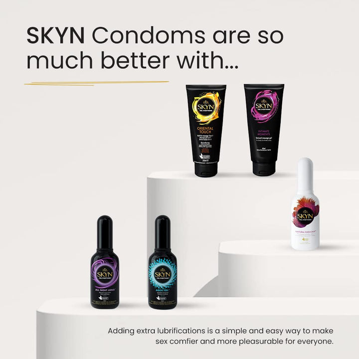 SKYN Close Feel Condoms Pack of 40 / Skynfeel Latex Free Condoms