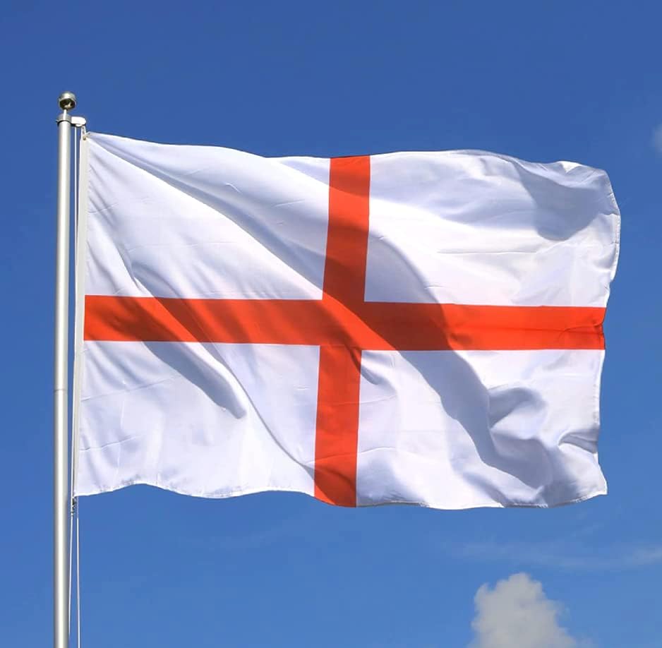Euro 2024 England Flag | 5ft X 3ft - 90 X 150 Cm