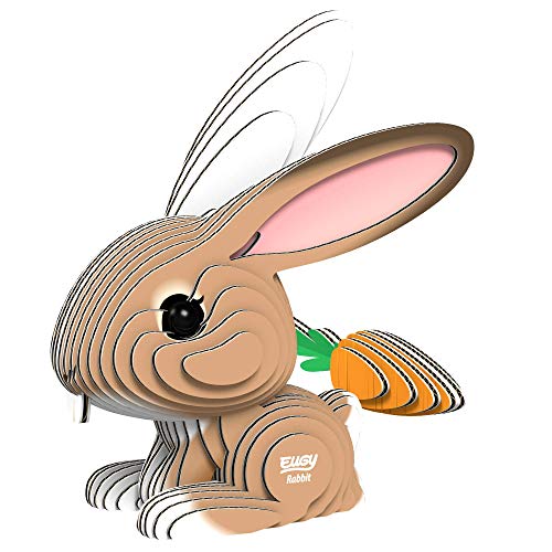 EUGY 3D Rabbit Model - Craft Kit
