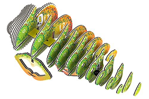EUGY 3D Chameleon Model - Craft Kit