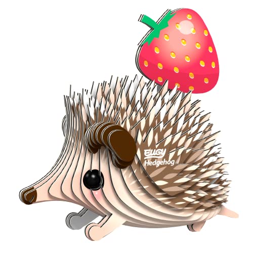 EUGY 3D Hedgehog Model - Craft Kit