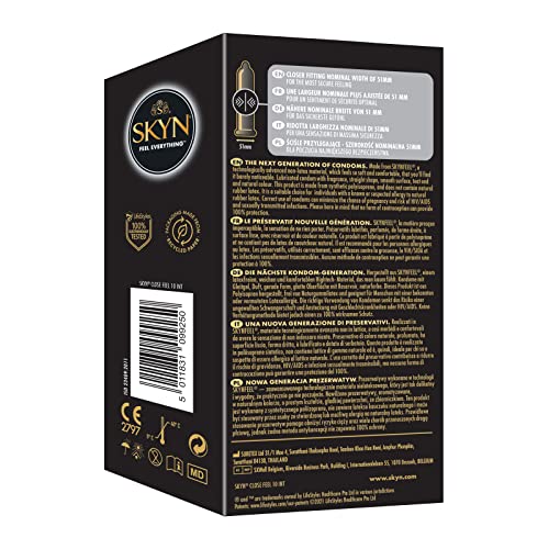 SKYN Close Feel Condoms Pack of 40 / Skynfeel Latex Free Condoms