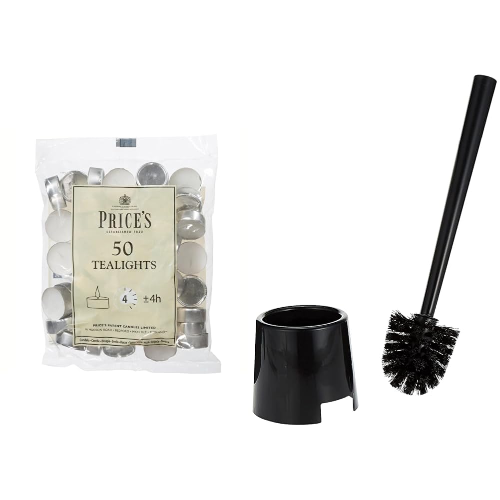 Prices Patent Candles White Tealights Bag, Pack of 50