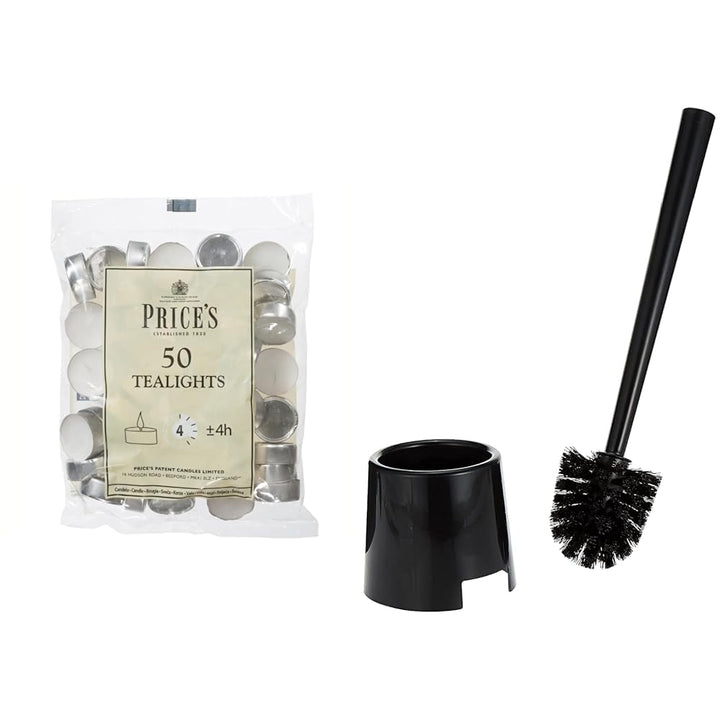 Prices Patent Candles White Tealights Bag, Pack of 50