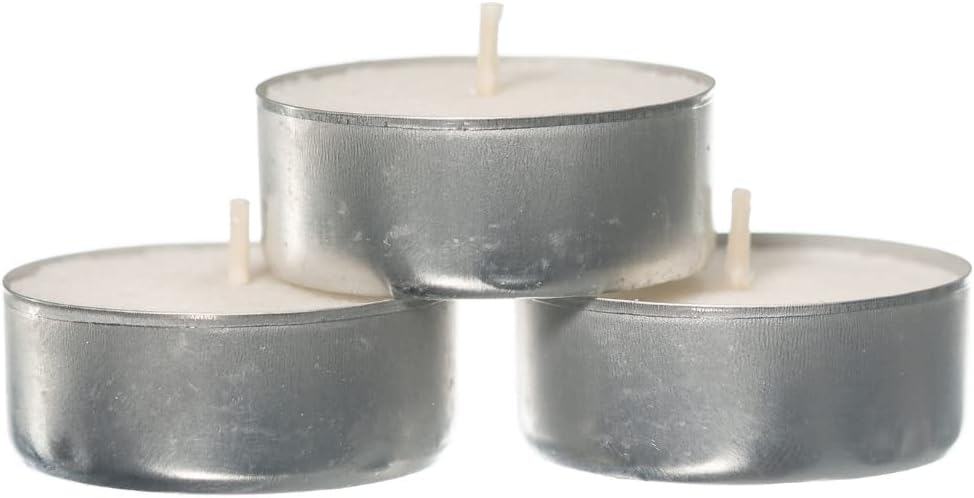 Prices Patent Candles White Tealights Bag, Pack of 50