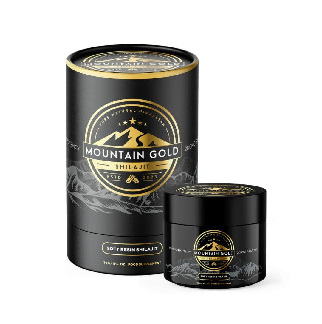 Shilajit Resin Mountain Gold Shilajit - 100% Pure Shilajit, Vegan