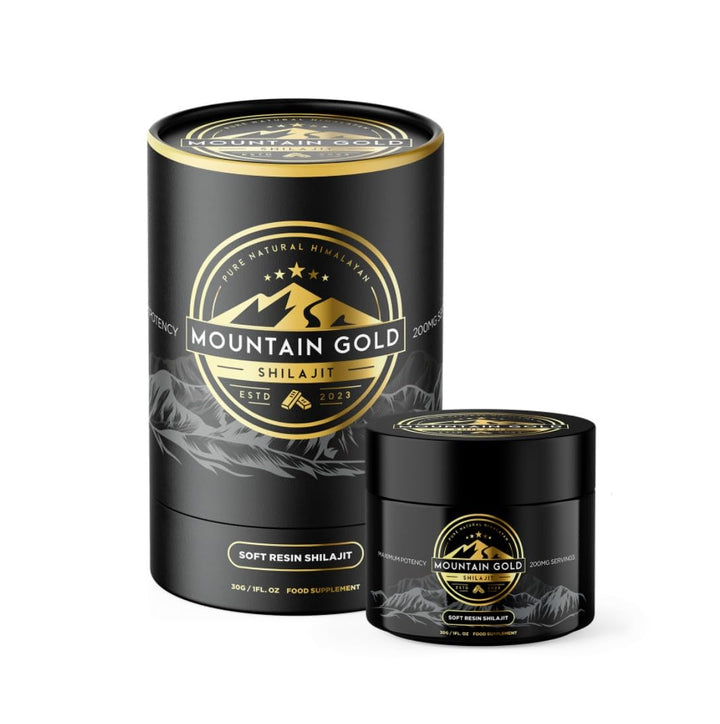 Shilajit Resin Mountain Gold Shilajit - 100% Pure Shilajit, Vegan