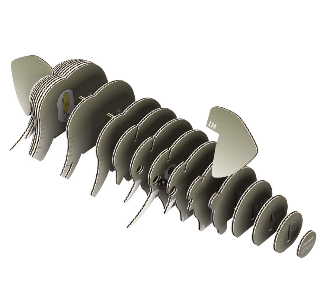 EUGY 3D Narwhal Model, Craft Kit