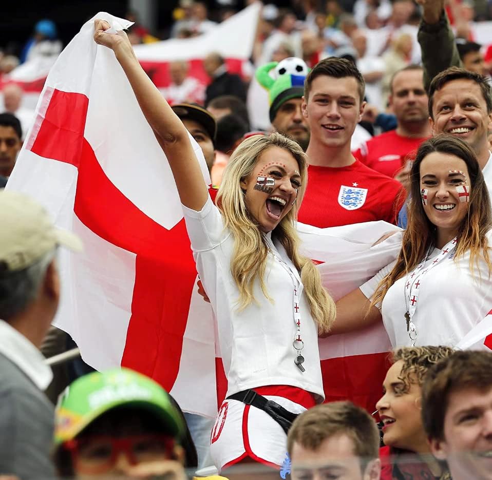 Euro 2024 England Flag | 5ft X 3ft - 90 X 150 Cm