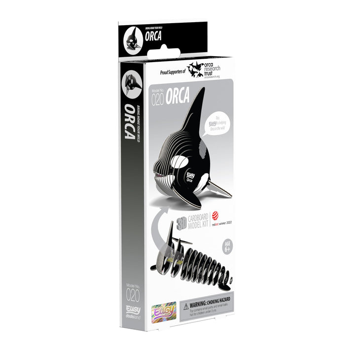 EUGY 3D Orca Model - Craft Kit