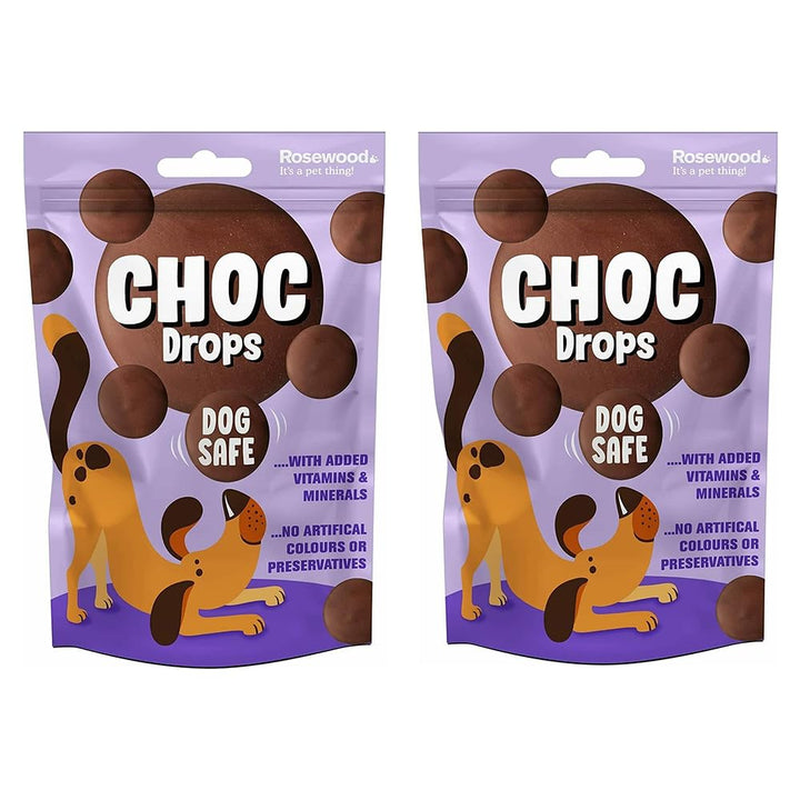 Rosewood Famous Dog Choc Drops & Hot Dog Sausages Multipack