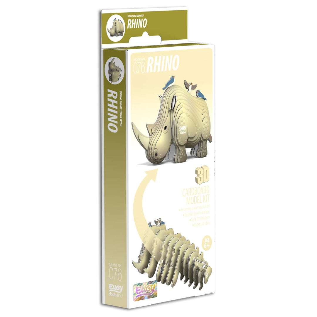 EUGY 3D Rhino Model - Craft Kit