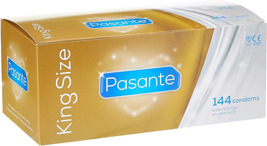 Pasante King Size (Large) Condoms - Pack of 144