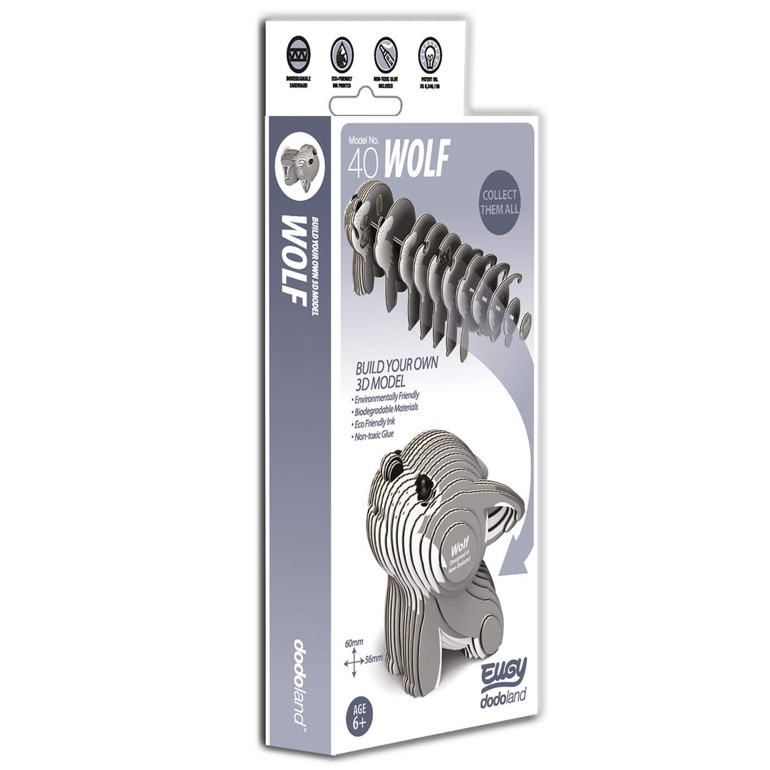 EUGY 3D Wolf Model - Craft Kit