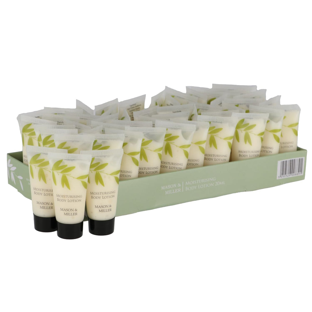 Mason & Miller Toiletry Bundle - Shower Gel, Body Lotion, Soap, Conditioner and Shampoo 20ml