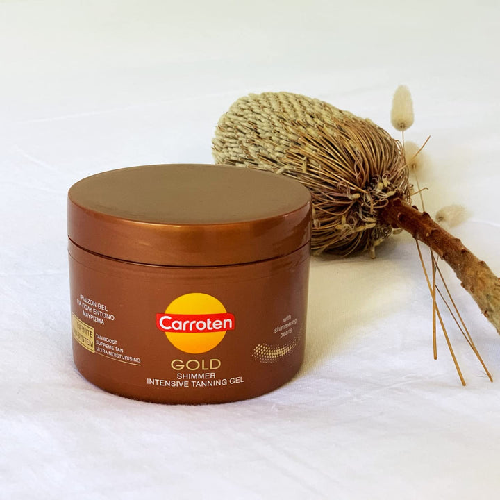 Carroten Gold Shimmer Intensive Tanning Gel 150 ml