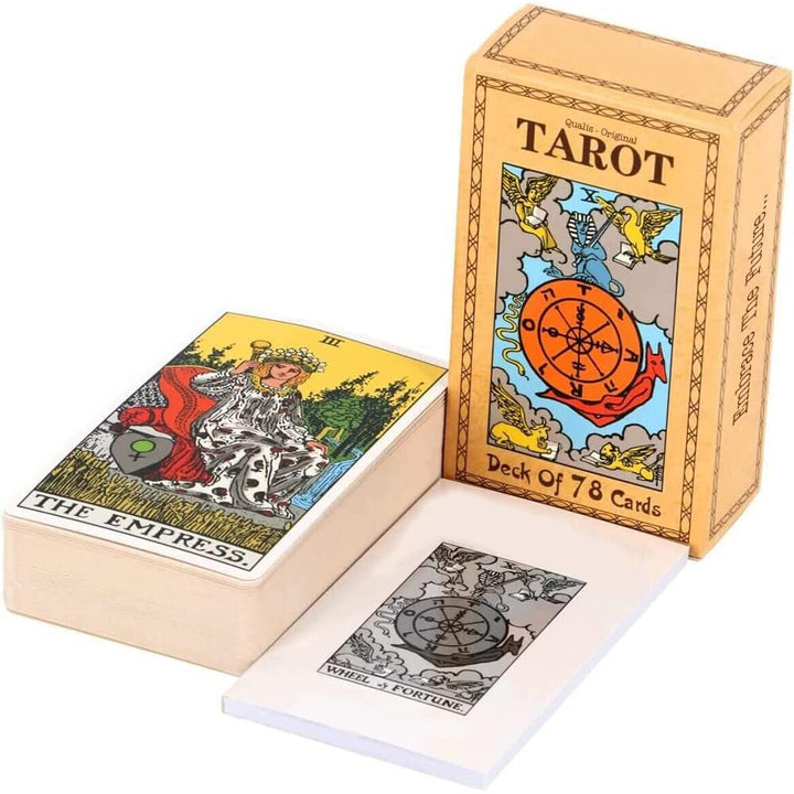 78 PCS Original Tarot Cards And Book For Beginners Set | Deck with 100 Page Guide Book