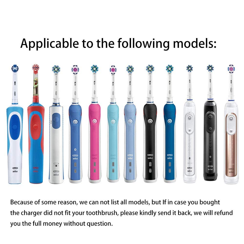 USB Electric Toothbrush Charger For Oral-b Toothbrushes Water-resistant Electric USB Toothbrush Compatible With Most Oral-b Models | UK Based Brand