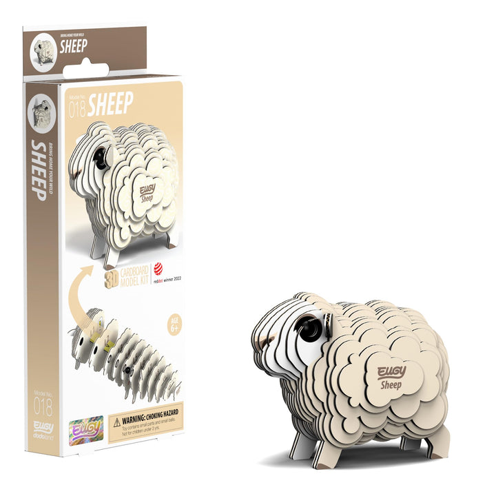 EUGY 3D Narwhal Model, Craft Kit