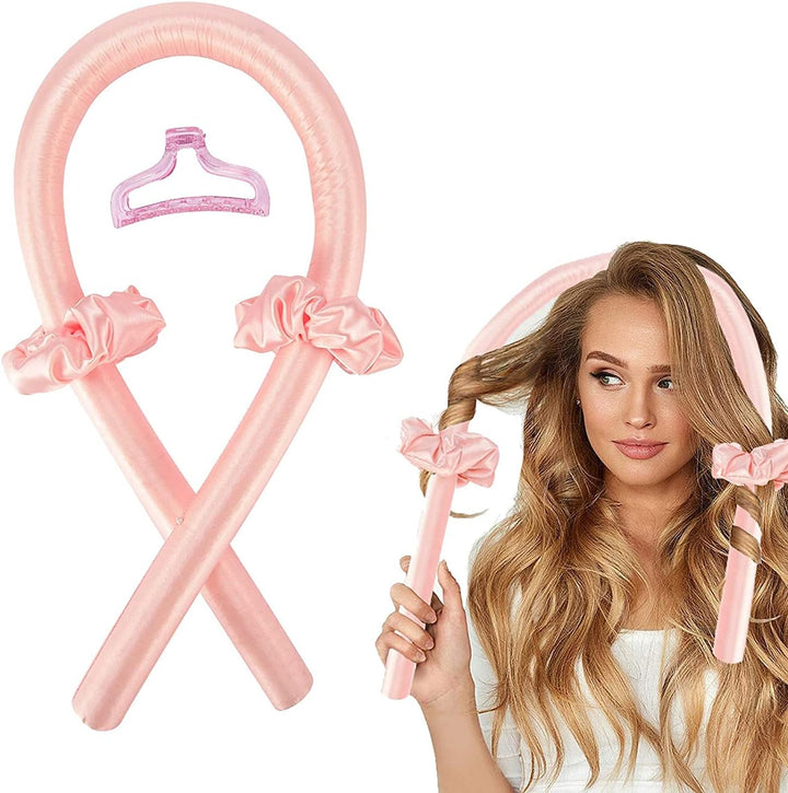 Heatless Curling Rod Headband Curling Set