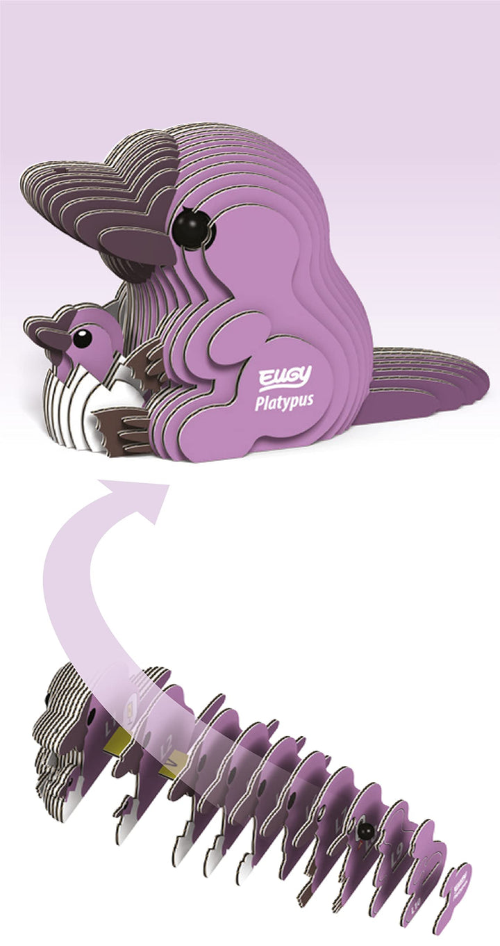 EUGY 3D Platypus Model - Craft Kit