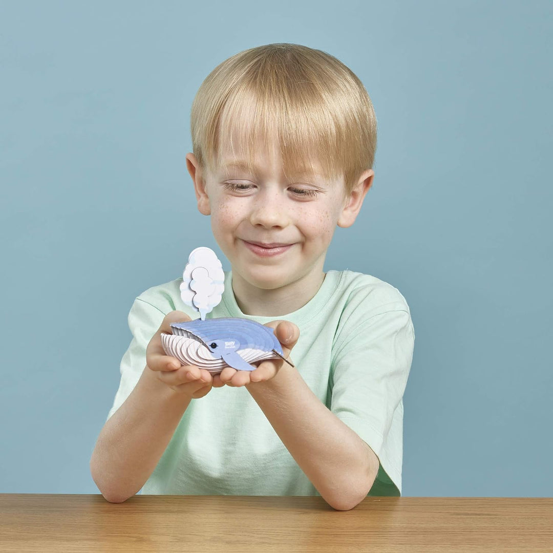 EUGY 3D Blue Whale Model Craft Kit