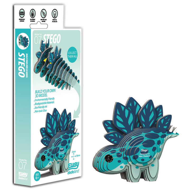 EUGY 3D Whale Shark Model - Craft Kit