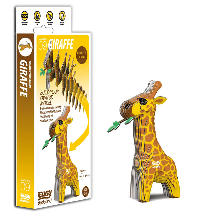 EUGY 3D Narwhal Model, Craft Kit
