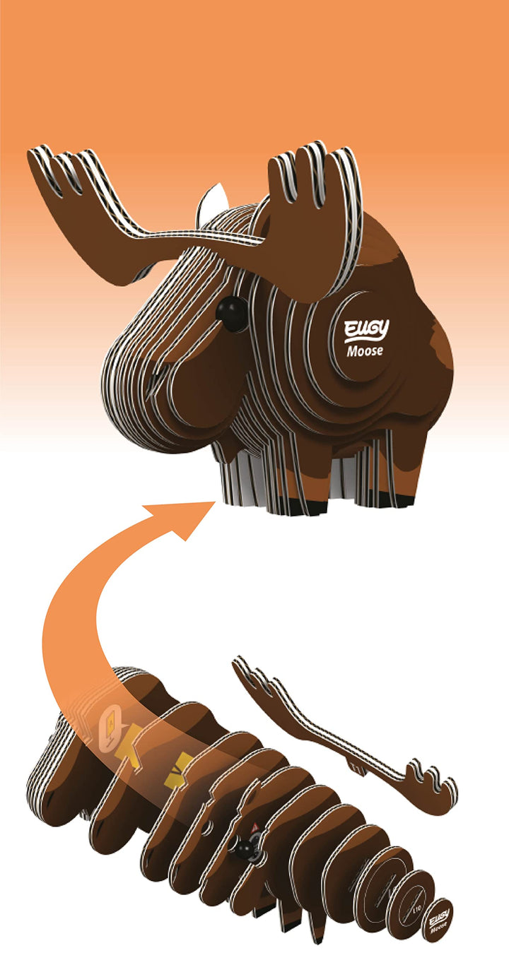 EUGY 3D Moose Model - Craft Kit