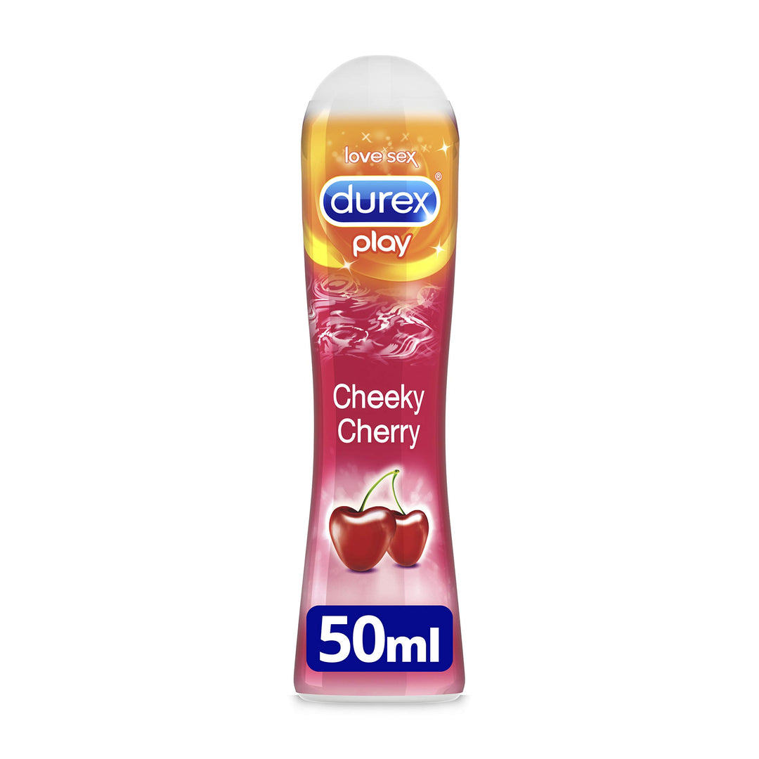 Durex 3 x Lubes Bundle, Cherry 50ml, Tingling 50ml, Strawberry 50ml
