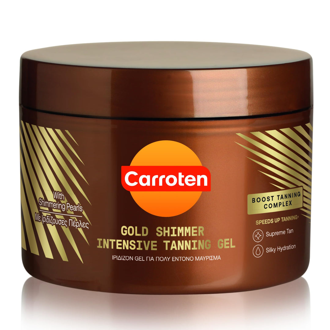 Carroten Gold Shimmer Intensive Tanning Gel 150 ml