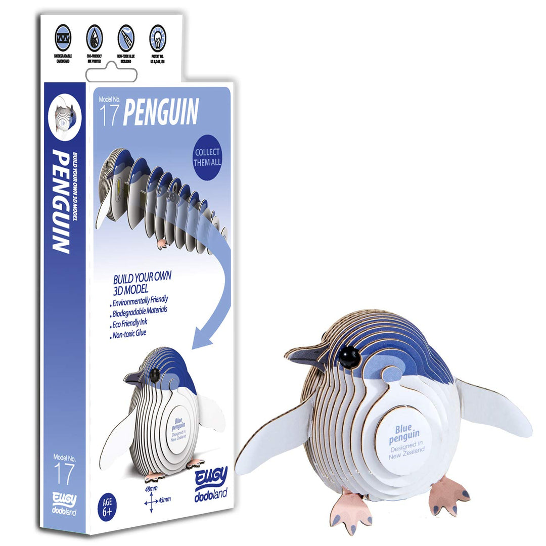 EUGY 3D Penguin Model - Craft Kit