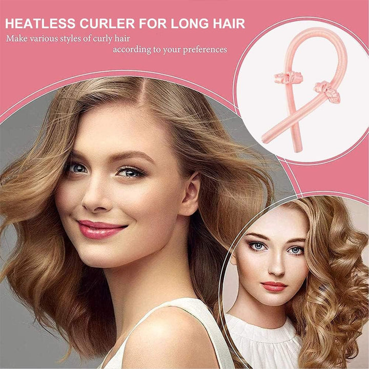 Heatless Curling Rod Headband Curling Set